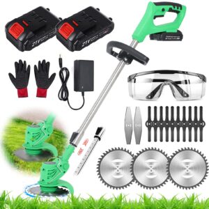 Grass Trimmer 21V Electric String Trimmer Edger Lawn Mower Grass Brush Cutter Kit