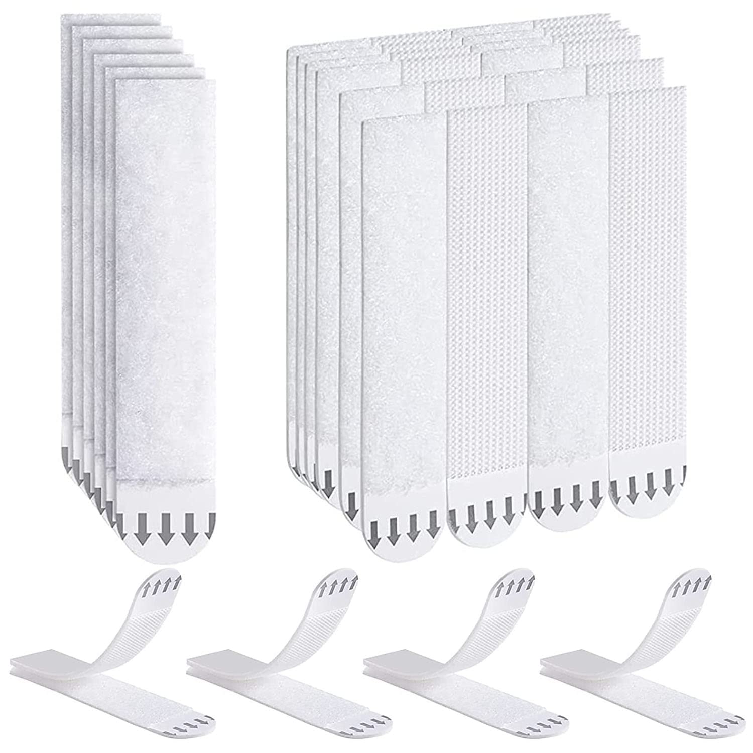 Ainiv 15-Pairs(30 Strips) Adhesive Picture Hanging Strips