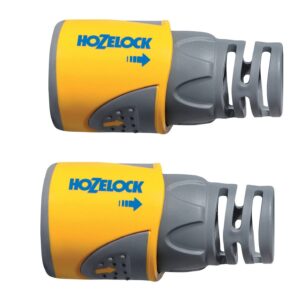 Hozelock HOZ2050AV Hose End Connector PLUS (12.5mm & 15mm) Twin Pack