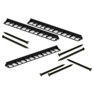 Lawn Edging and Garden Border with Heavy-Duty Pegs