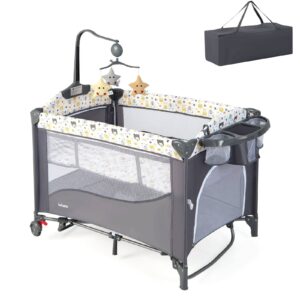 Maxmass Baby 5-in-1 Travel Cot