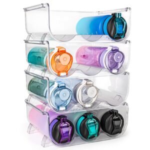 GOKEDA 4 packs Water Bottle Organizer