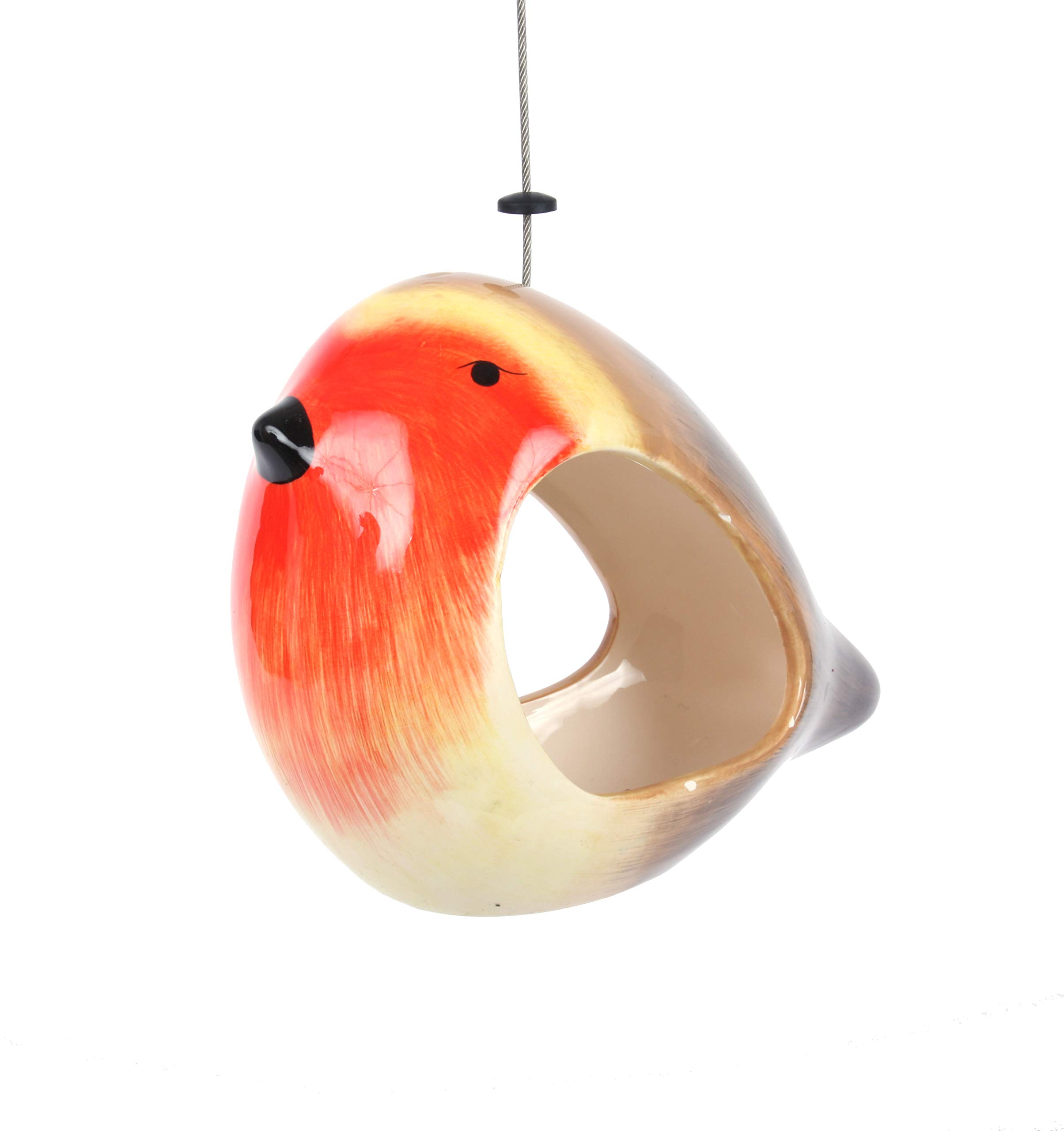 Wildlife World Ceramic Robin Feede