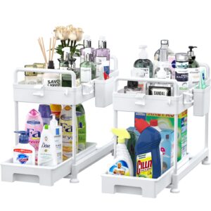 SOLEJAZZ 2-Tier Under Sink Organizer