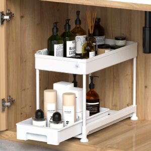 Ronlap Under Cabinet Slide Out Storage Drawer Kitchen Organiser