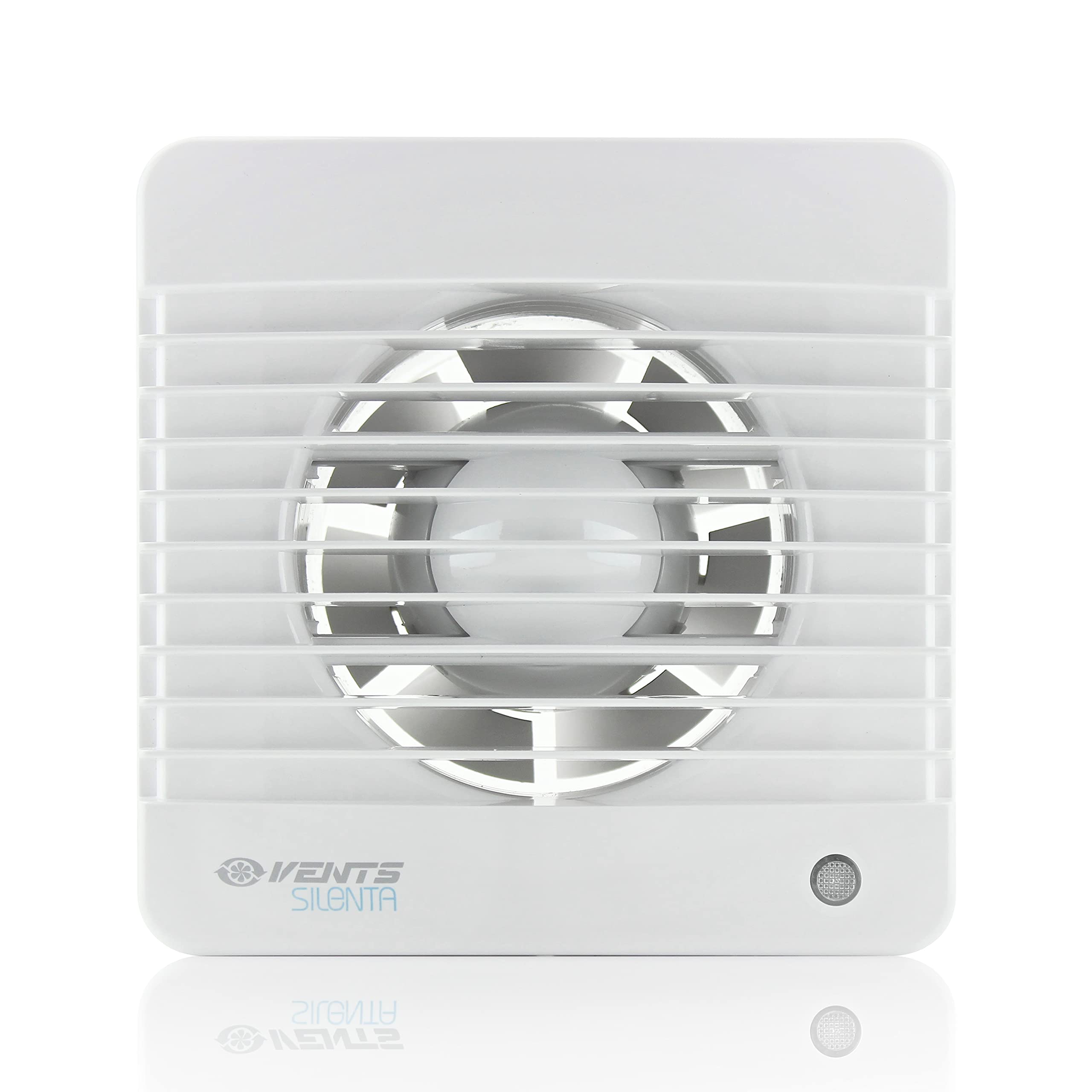 VENTS Silent 100mm (4" inch) Bathroom Extractor Fan with Run On Timer