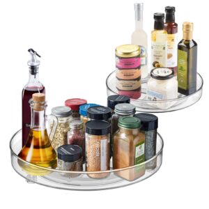 QIZENME Lazy Susan Turntable Cupboard Organiser