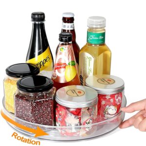 Lazy Susan Turntable Cupboard Organiser Revolving Spice Rack for Kitchen Storage & Organisation