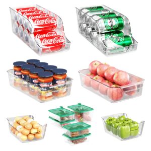 Midyb Refrigerator Organizer Bins Set