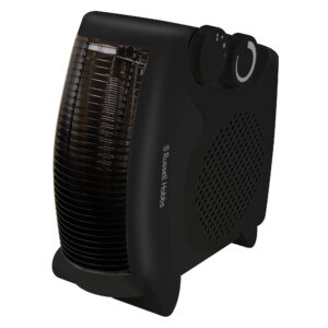 Russell Hobbs 2000W/2KW Electric Heater in Black PTC Ceramic Heater
