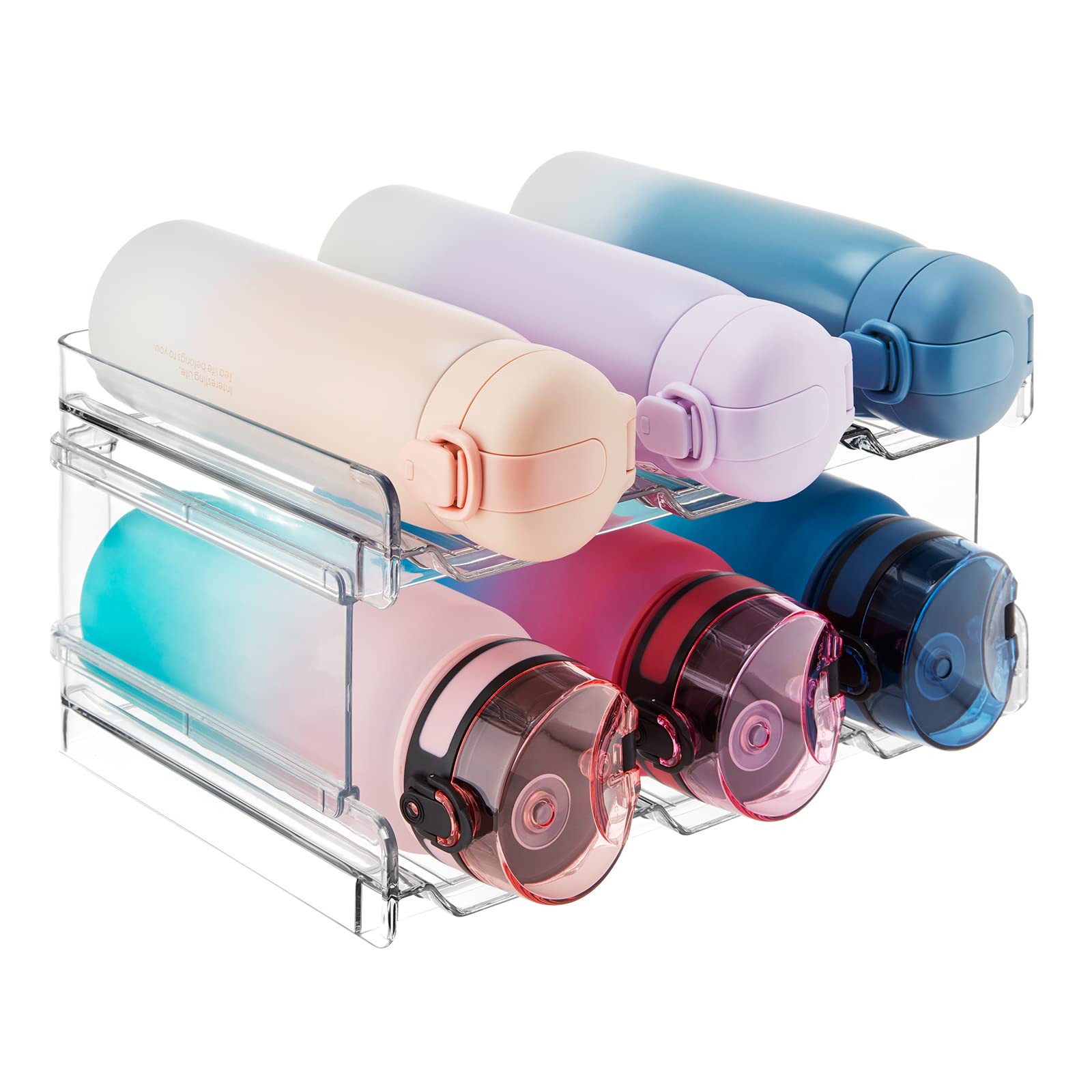 Lifewit Stackable Water Bottle Organiser for Cabinet