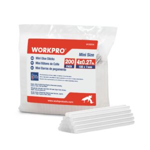 WORKPRO Glue Sticks for Glue Gun 7mm x 100mm