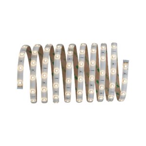 Paulmann 70592 YourLED Strip 3 m Warm White LED Strip White Clear Coated Lighting Strip 7.5W Light Strip 800 lumens 120 LEDs 12V DC LED Strip