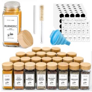 Yibaodan 25 Spice Jars with Labels