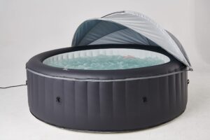SHATCHI Inflatable Waterproof PVC Cushions/Canopy/Footbath/Ozone Generator/Drink Storage/Lamp Fits Most Spas Accessories for MSpa Hot Tubs