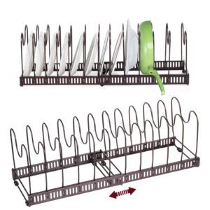 Kinsinder Expandable Pans Organiser Rack