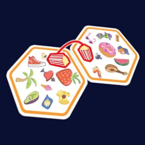 Asmodee | Dobble Connect | Quick Reaction Card Game Ages 8+ 2-8 Players 20 Minutes Playing Time