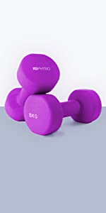 KG Physio Dumbbells Set 8 kg Weights