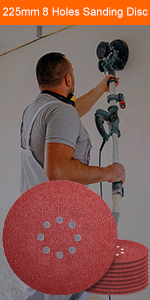 225mm sanding discs
