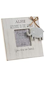 Personalised Baby Photo Frame