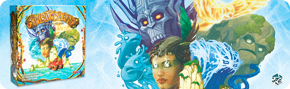 Greater Than Games | Spirit Island Board Game 1 - 6 Players Ages 14+ 90 - 120 Minutes Playing Time