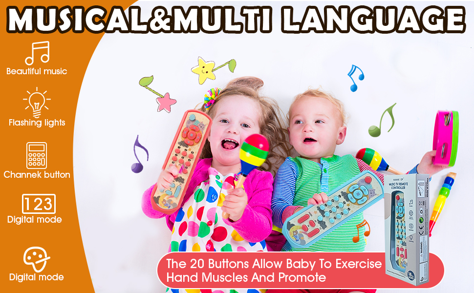 Baby TV Remote Control Toys