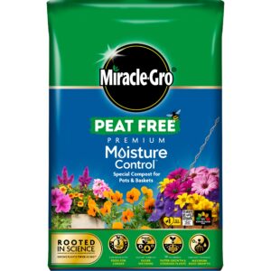 Miracle-Gro PEAT FREE Premium Moisture Control Compost