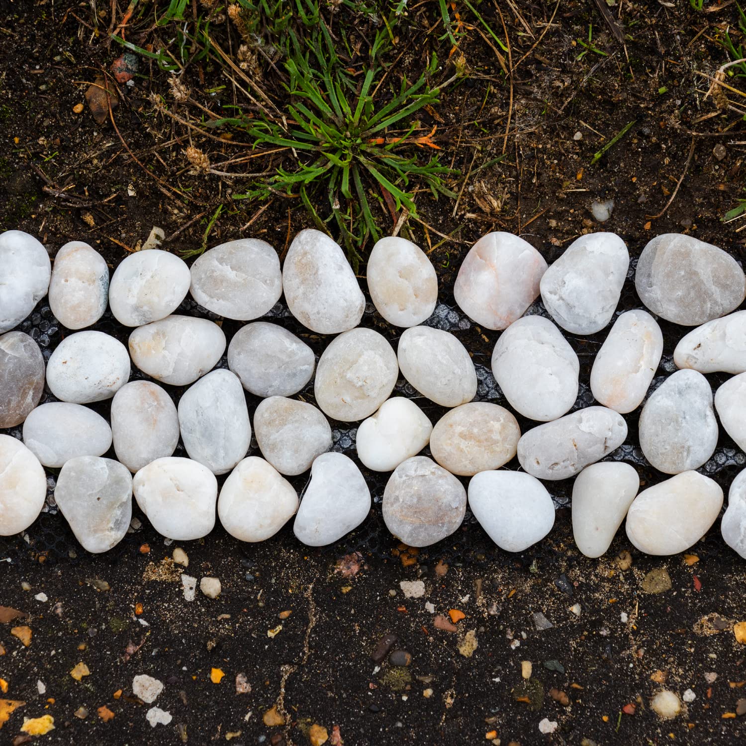 Woodside Pebble Strip Decorative Garden Lawn/Flower Bed Border Edging