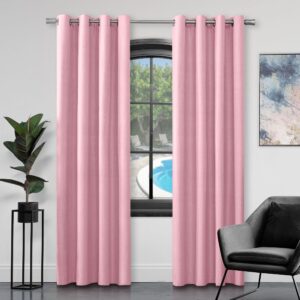 GC GAVENO CAVAILIA Faux Silk Eyelet Curtains For Living Room