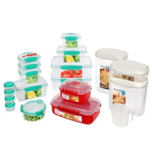 Sistema New Home Kitchen Storage & Organisation Gift Pack | 18 Containers | Lunch Boxes