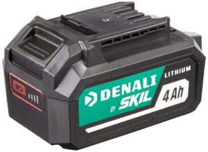 Amazon Brand Denali by SKIL 18 V (20 V Max) 4.0 Ah Lithium Battery