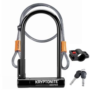 Kryptonite Keeper 12 Standard with Flex - Sold Secure Silver