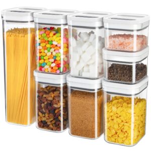 MR.SIGA 8 Piece Airtight Food Storage Container Set