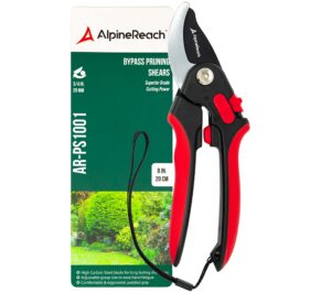 AlpineReach Bypass Secateurs for Gardening