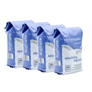 Michelangelo Moulding Alginate Slow Setting. Chromatic Alginate for High Precision Impressions