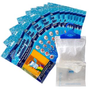 ANSIO Wardrobe Dehumidifier Hanging Bags Pack of 12