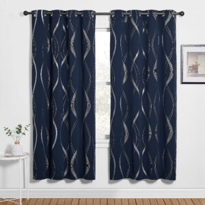 PONY DANCE Decorative Curtains for Bedroom - 46 x 72 Inch