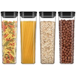 MR.SIGA 4 Pack Airtight Food Storage Container Set