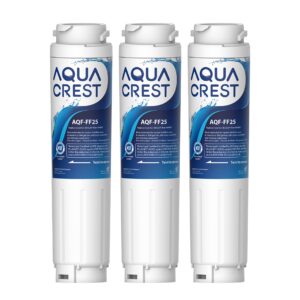 3X AQUACREST AQF-FF25 Fridge Water Filter