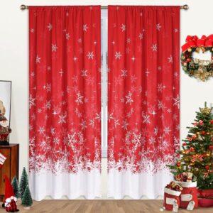 LinTimes Curtains for Living Room 2 Panel Sets