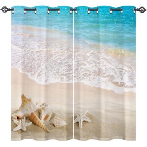 ANHOPE Beach Curtains