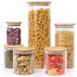 Glass Jars Set