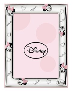 Disney Baby - Photo Frame with Stand - Silver-Plated - Minnie Mouse Desig