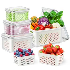 TBMax Fresh Food Storage Containers for Fridge