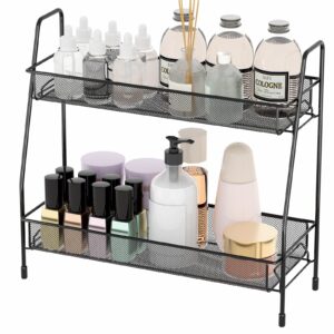 EKNITEY Bathroom Storage Spice Rack - 2 Tier Kitchen Storage & Organisation