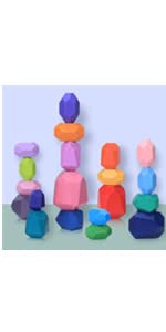 Balancing stones wood 