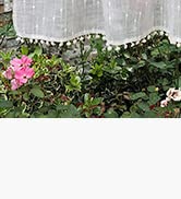 Linen Cafe curtain