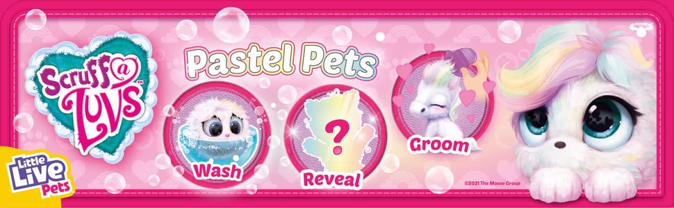 Scruff-a-Luvs Pastel Pets