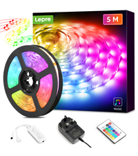 Lepro LED Strip Light 5m music sync