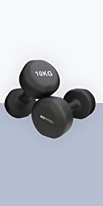 KG Physio Dumbbells Set 2 x 10KG